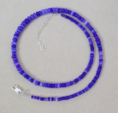 Natural Ethiopian Welo Opal Gem Necklace 925 Silver Adj. 17-19″ (Choose from 3)
