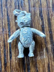 Movable Teddy Bear Pendant Charm Adorable – Sterling Silver 3.80 Gr