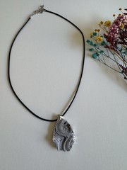 Natural Galaxy Agate Necklace