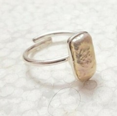 Natural Pearl Gemstone 925 Sterling Ring Valentine’s/Anniversary Gift