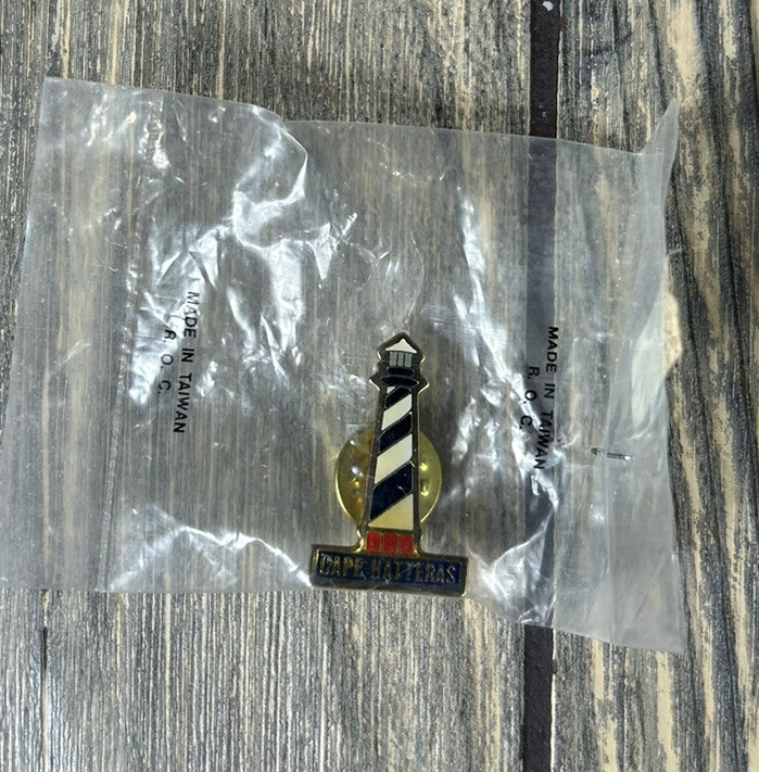 Vintage Cape Hatteras Lighthouse Pin 1”