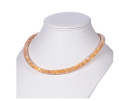 Snake Design Baltic Amber Necklace — Made in USA | KIZIMA®