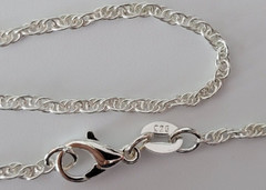 Silver Neck Chain – Length: 46 cm (Ref. 232)