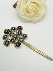 Vintage Chinese Miao Traditional Handmade Hair Pin