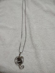 Unusual Wrapped Stone Necklace