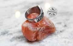 5-Pointed Star Pentagram Ring – US Sizes 7/8/9/10/11/12 – Pagan/Wiccan/Magic
