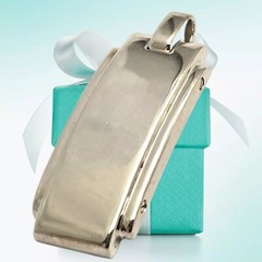 23grams Tiffany & Co Vintage METROPOLIS 925 Sterling Silver Pendant
