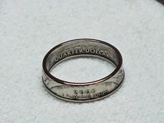 VIRGINIA – Size 9 State Quarter Coin Ring