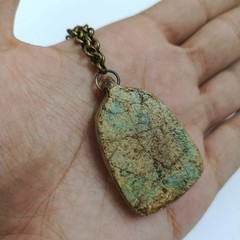 Unique Hathor Egyptian necklace – antique style, handmade pendant chain
