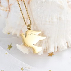 Peace Dove Cremation Necklaces for Ashes for Dad / Ashes Keepsake Memorial Gift