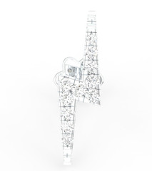 14K Yellow Gold Round Lab Grown Diamond Earrings 0.22ct