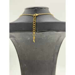 Michael Vincent Michaud 18K Gold Plated Shell Pendant Necklace
