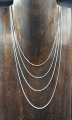 14-High Grade Genuine Lapis Lazuli Stone Freeform Pendant Necklace CHOOSE CHAIN