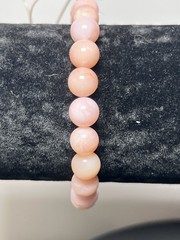 Pink Opal Beaded Bracelet Stretchable – 8 mm