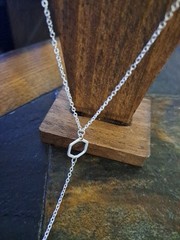 Handmade Vintage Amethyst/Silver Necklace.Unique-Change From One Necklace To Two