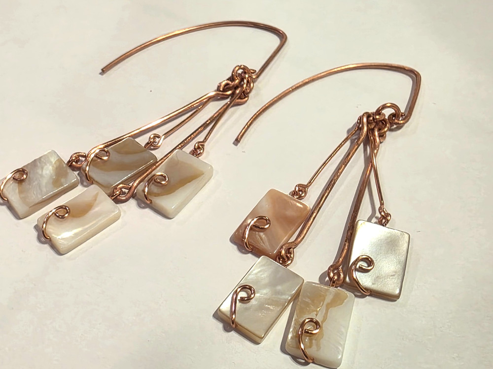 Pearl Artisan Earrings 100% BENEFITS CHARITY