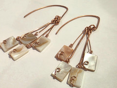 Pearl Artisan Earrings 100% BENEFITS CHARITY