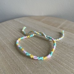 Jordan Bracelet, anklet, trendy, comfortable, tie, embroidery thread, woven, gif