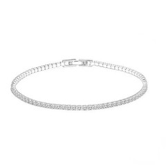 Dainty 2.5mm Silver Tone Chain Link Bracelet Minimalist Unisex Fashion Jewelry