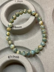 Natural Grandidierite Stretch Bracelet – Approx. 6.5mm Beads – Fits Approx 6.5”