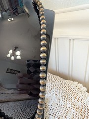 Pure Brass Pearl Necklace 18-20 Inches