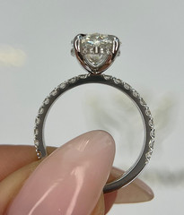 RARE 7.75 Ct Certified Marquise Cut White Diamond Solitaire Ring, FREE Studs