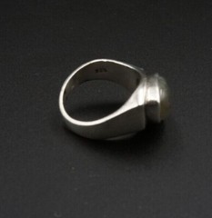Hand-made Sterling Silver Bezel Set Marquise Labradorite