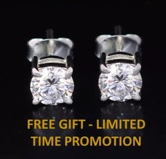 HUGE Certified 68 Ct Diamond Solitaire Statement Ring! No Tariffs or Shipping