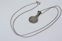 New Mexican Aztec Mayan Calendar Pendant 925 Sterling Silver 20″Unisex Necklace