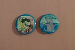 *TEEN TITANS GO!* pins/buttons, magnets or keychains of your choice