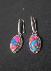 Sarda Artisan Of Bali «SWEETART» 925 Earrings 8.8gms Each 2″ Drop