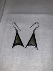 Sterling Alpaca Dangle earrings Made in Mexico