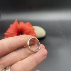 Stunning Unique Handmade 925 Sterling Silver Stackable Band Ring #B81