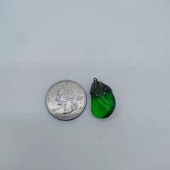 Green Sea Glass Pendant