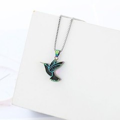 Hummingbird Urn Necklace for Ashes Cremation Memorial Ashes Pendant Memorial Urn