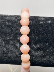 Pink Opal Beaded Bracelet Stretchable – 8 mm