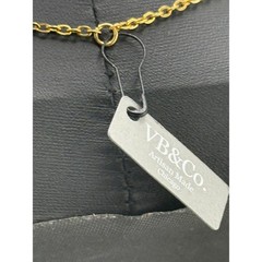 VB&Co Lord’s Prayer Gold Christian Medallion Pendant Necklace