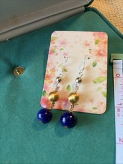 Woman’s Hand Crafted Earrings By Earth Dreams Sterling Silver 2 Inches