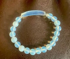 Unisex Quartz Beaded Stretch Bracelet MOOD LUCK ENHANCERS