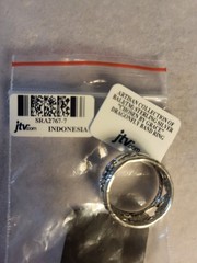SARDA,Artisan Of Bali *CHOSEN BY GRACE* dragonfly/flower Ring, Sz 7, 925SS, NIP