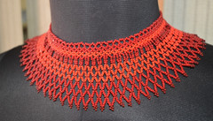 Handmade Seed Bead Necklace American Style Good Necklace Boho Beaded Necklace