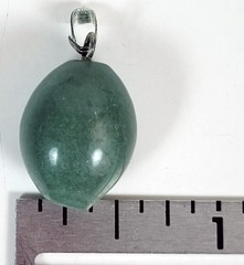 Lot of 11 Polished Stone Gemstone Art Glass Pendants ~ Cross, Turtle, Heart