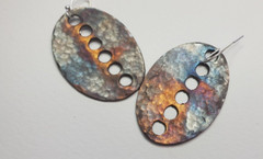Artisan Handmade Bronze Earrings – Unique Perfect Gift 4 Birthday Anniversary