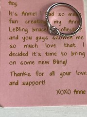 Annie LeBling Girls Forever Ring Size 6 Silver Infinity Symbol Cubic Zirconia