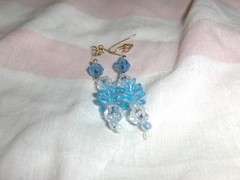«Snowflake Blocks» earrings