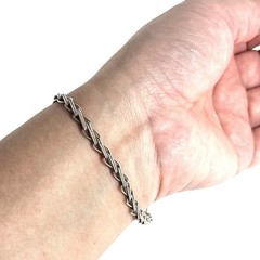 950 Sterling Silver Chain Bracelet Artisan Handcrafted From Peru
