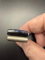 Dichroic Fused Glass Bill Clip ($ Not Included)