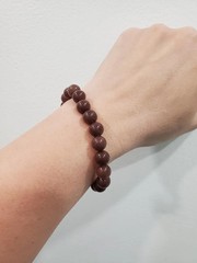 Purple Aventurine Natural Gemstone Crystal Bead Stretch Bracelet 8mm 16cm Gift