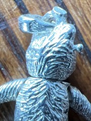 Movable Teddy Bear Pendant Charm Adorable – Sterling Silver 3.80 Gr