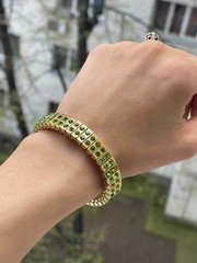 Peridot Fine Jewelry Peridot Gemstone Bracelet Peridot gem bracelet HANDMADE